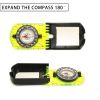 Hiking Backpacking Compass; Boy Scout Compass; Camping And Navigation; Orienteering; Hiking Map Reading