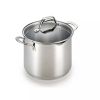 6qt Stock Pot with Lid, Simply Cook Stainless Steel Cookware